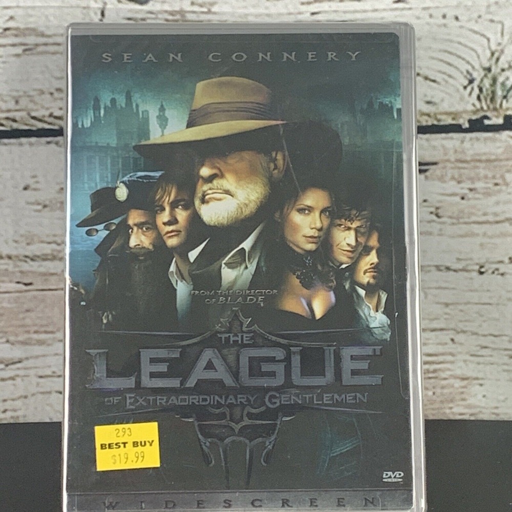 The League of Extraordinary Gentlemen (DVD, 2003) NEW 🆕 Sean Connery Widescreen